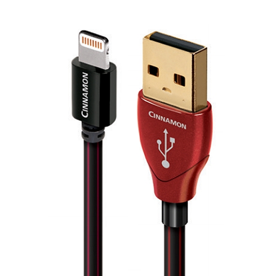 Audioquest Lightning USB Cinnamon Cable 1.5M Accessories Layton Audio